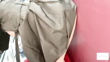 Hotwife sucks and fucks stranger through homemade gloryhole - 14 image