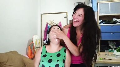 Noisy Girl Gagged By Sexy MILF Stepmom - 15 image