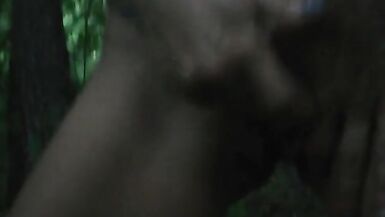 Fuck and blow in the forest with surprize - 5 image