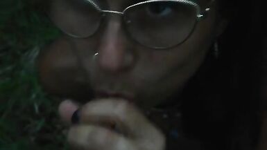 Fuck and blow in the forest with surprize - 8 image