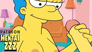 A HANDJOB WHILE HOMER IS NOT AT HOME (THE SIMPSONS) - 11 image