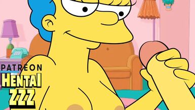 A HANDJOB WHILE HOMER IS NOT AT HOME (THE SIMPSONS) - 14 image