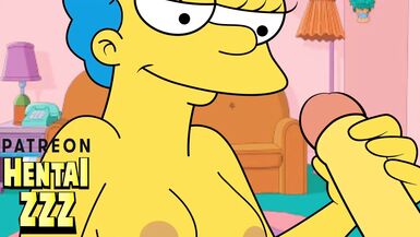 A HANDJOB WHILE HOMER IS NOT AT HOME (THE SIMPSONS) - 2 image