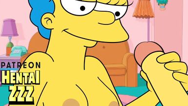 A HANDJOB WHILE HOMER IS NOT AT HOME (THE SIMPSONS) - 3 image