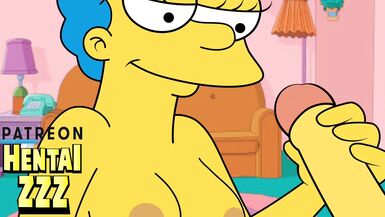 A HANDJOB WHILE HOMER IS NOT AT HOME (THE SIMPSONS) - 8 image