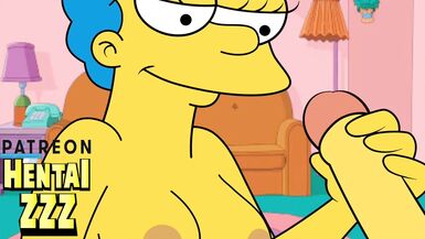A HANDJOB WHILE HOMER IS NOT AT HOME (THE SIMPSONS) - 9 image