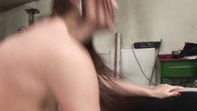 anal MILF at the carage - 7 image