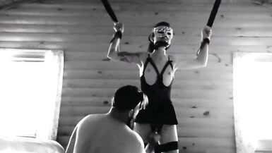 Wife likes to be tied up and restrain fucked - 2 image