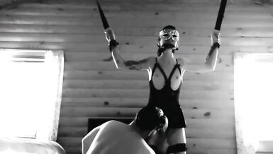 Wife likes to be tied up and restrain fucked - 3 image