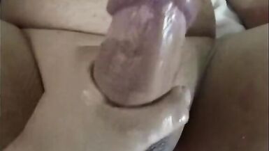 Hubby begs me not to stop fingering his ass until he starts to cum! - 10 image