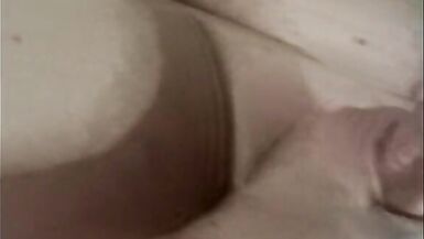 Hubby begs me not to stop fingering his ass until he starts to cum! - 3 image