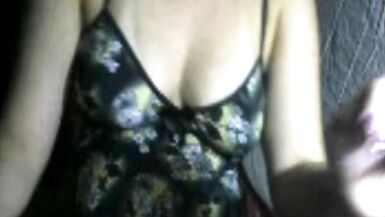 Karina showing how a slut woman behaves without her husband - 2 image