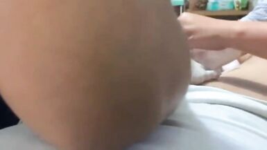 AsianMassageMaster dot com: 4 Hand Massage, Waxing, and Then Fucking the Massage Girl at Asian Spa - 3 image