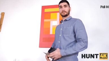 HUNT4K. Stunner forgets about boyfriend and has sex with another guy - 7 image