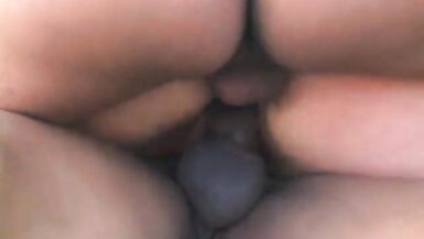 Blonde whore bends over to suck a cock and at the same time to get it from the back - 12 image