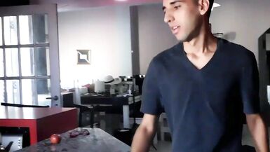 WHILE I TALK WITH MY FRIEND ON THE PHONE THE PILETERO FUCK MY ASS - 2 image