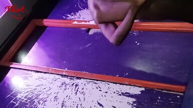 Thot in Texas - Ebony Pussy Fucked in booth Backroom - 15 image