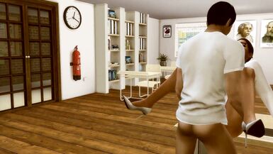 Sims 4. Naughty College. Part 1 - Teacher's hole (Penthouse parody) - 7 image