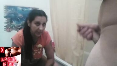 The stepmother wants her ass to be opened