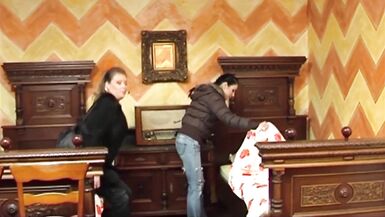 Tempting beauties pleasing their twats - 3 image