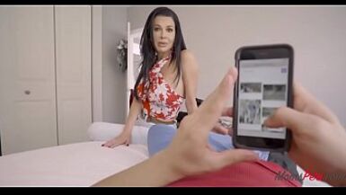 Suckle on your step MOM's tits son- Veronica Avluv - 1 image