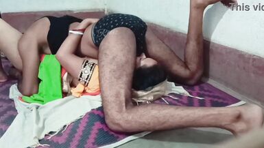 Desi Sex With Unsatisfied Hot Bhabhi In 69 Position - 6 image