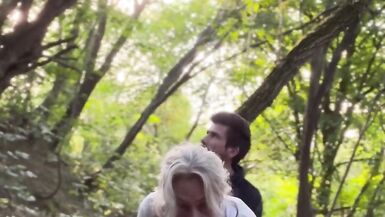 Posh Milf Enjoyed Anal in the woods - 15 image