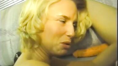Horny slut loves fucking her tight pussy with a dildo - 8 image