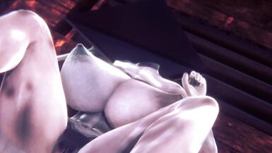 Женщина с пирамидальной головой получает жесткий трах | Silent Hill Hentai Parody - 14 image