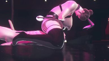 Thick Mature Bunny face sitting on a customer in her club| 3D porn Hentai - 5 image