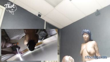 Thot in Texas - Creampied By Strangers Black Ebony - 10 image