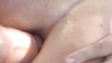 Wild cock thing attacks blond with sexy ass and fucks her outdoors - 14 image