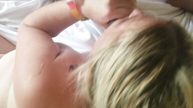 Hot Wife sucking and fucking HUGE BBC - 12 image