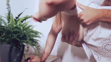 Fucking the mother while she cleans the house - big ass - mother's sex - 4 image