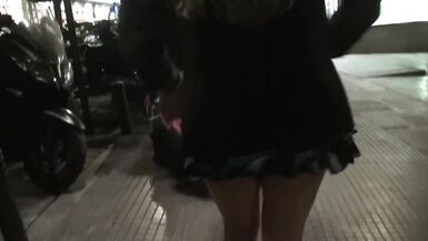 Vanesa wants to catch cocks in the middle of the street - 5 image
