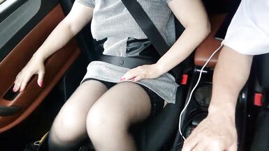 Business style -secretary flashing pussy - 11 image