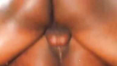 Dude eats and fucks wet black pussy in his room - 13 image