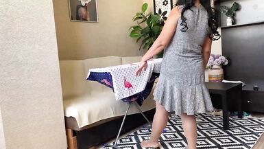 Homemade stepmom wants sex and substitutes her big ass for anal - 2 image