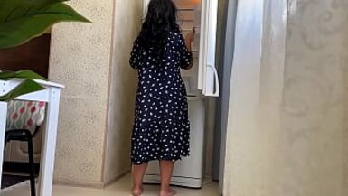 The dress needs to be lifted when a MILF needs anal sex in a big ass - 1 image