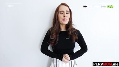 Australian MILF stepmom Kiki Vidis is a sex ed teacher and needed stepson