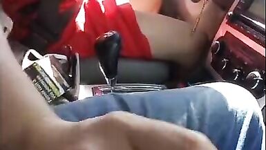 BBW milf craves to take a dick ride in the car - 4 image