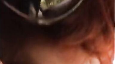 BBW milf craves to take a dick ride in the car - 8 image