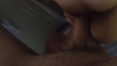 Stepmom sees my cock when she wakes up, eats it and we fuck - 12 image
