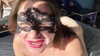 NYMPHOMANIAC FUCKING HER VERY HARD. SHE LICKS RIM JOB MY ASS. AMATEUR SQUIRTING ORGASM. - 15 image