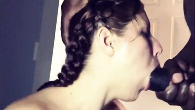 cheating slut wife wants a black man to cum on her face - 13 image