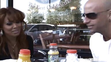 Ebony MILF Sienna West In a Meet-Up And Fuck Date - 6 image