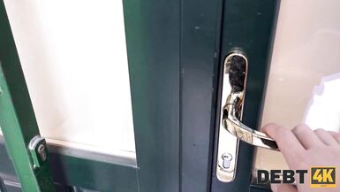 DEBT4k. Hot blonde hooks up with creditor so he could forget about debt - 2 image