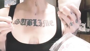 Tattooed milf gets stuffed