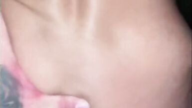 Tight pussy grips the cock back curling cum she can barely get the cock in her small pussy muscular - 14 image