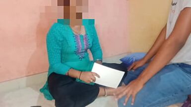 Indian stepmom fucked son on his bad results with clear hind audio - 1 image